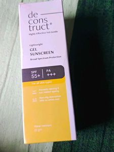 Deconstruct SPF 55+ Gel Sunscreen