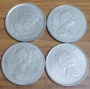 Rate Vintage Coins - Set of 4