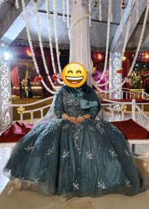 Elegant Blue Ethnic Gown