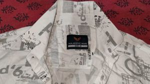 Majestic Man Printed Shirt
