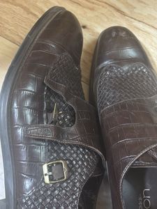 Albion Brown Leather Formal Shoes