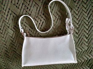 White Sling Bag For Women