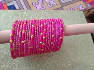 Pink Bangles Set