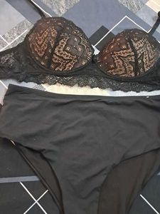 combo Of Four Imported Fabric Bra N Panty