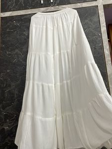Pinteresty White Maxi Skirt From AMAZON