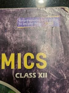 FRANK ISC Economics Class XII Textbook