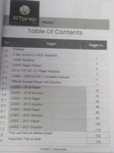Book For Preparation Of UGEE IIIT Hyderabad
