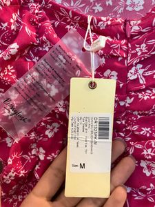 Pink Floral Smocked Dress
