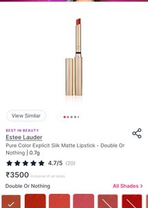 Estee Lauder Explicit Silk Matte Lipstick