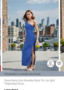 Shein Party One Shoulder Maxi Dress XXL(Brand New)