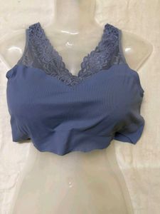 Comfy Lace Trim Bra