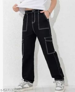 Black Cargo Pants