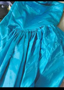 vintage blue salwar semi patiyala