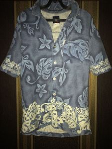 QUIKSILVER Mens Vintage Hawaiian Floral T-shirt