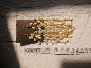 Long Pearl Earrings