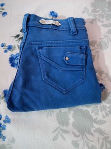 Stylish Blue Denim Jeans – Slim Fit Deni