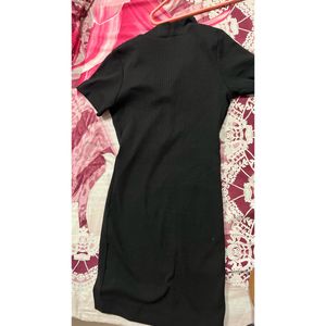 Black Bodycon Mini Dress