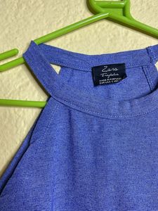 Zara High Neck Tank Top