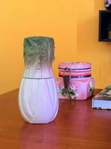 Lettuce Ceramic Jar