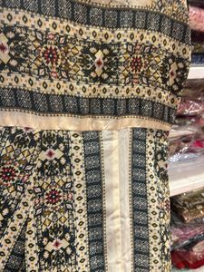 Ethnic Print Dress