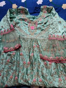 PAKISTANI SATIN DRESS