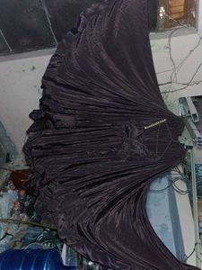Brown Silk Lahanga Choli