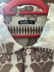 Patterned Long Sleeve Shirt