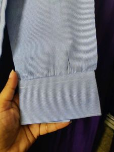 Striped Blue Shirt