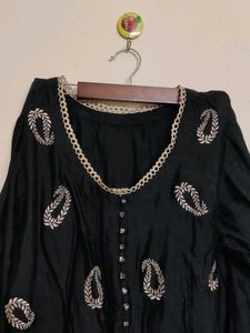 Elegant Black Kurta