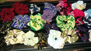 Scrunchie Lot - Handmade Fabrics