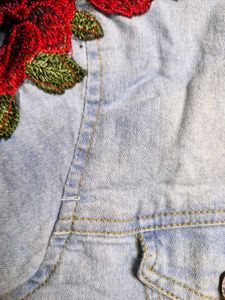 Korean Jacket With Roses