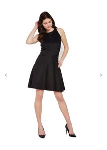 Black Fit &amp; Flare Dress
