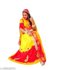 Embroidered Rajputani Party  Lehenga*Topwear Fabri
