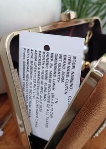 Gold Clutch
