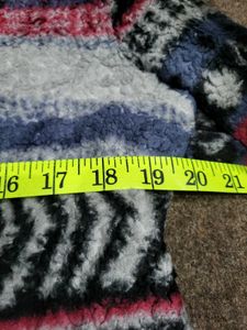 HOOEY Patterned Pullover Fleece