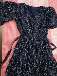 Polka Dot Midi Dress