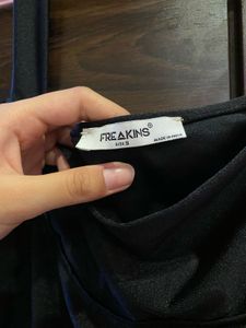 freakins black mini dress