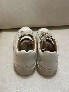 White Leather Sneakers
