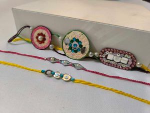 Handcrafted Rakhi Set (5)