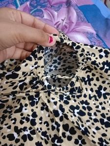 Zebra Print Dress New Ginger By Lifestyle