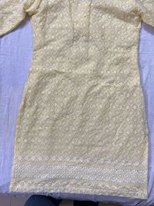 Beautiful Chikankari Patterned Kurti