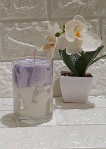 Lavender Latte Candle