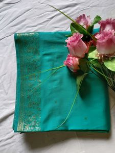 Sea Green Silk Saree