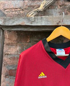 Vintage90&#39;s adidas Red &amp; Black Goalie Goalkeeper