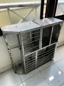 Used Stainless Steel Wall-Mounted Kitchen Rack