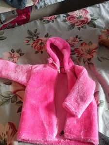 Cute Pink Fuzzy Jacket