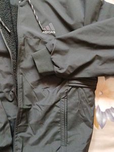 Derby Ten Black Hooded Jacket