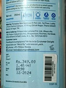 Pack Of 4, Shampoo , Oil, Serum, Hair Mist