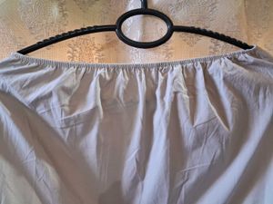 Tiered Lace Trim Skirt