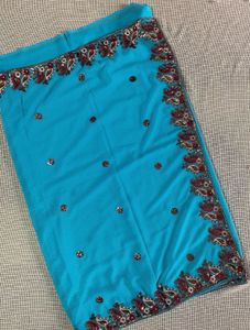 Heavy Work Saree